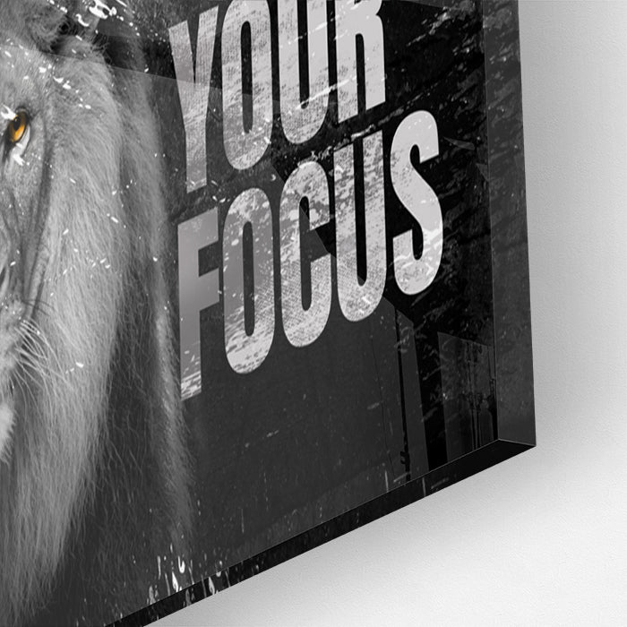 FEED YOUR FOCUS - ACRYLGLAS