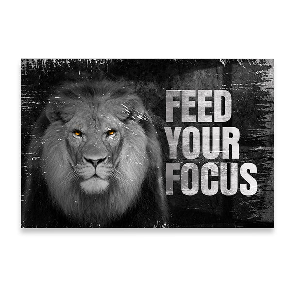 FEED YOUR FOCUS - ACRYLGLAS