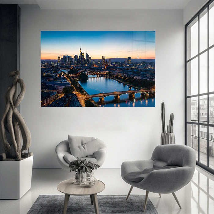 FRANKFURT SKYLINE - ACRYLGLAS