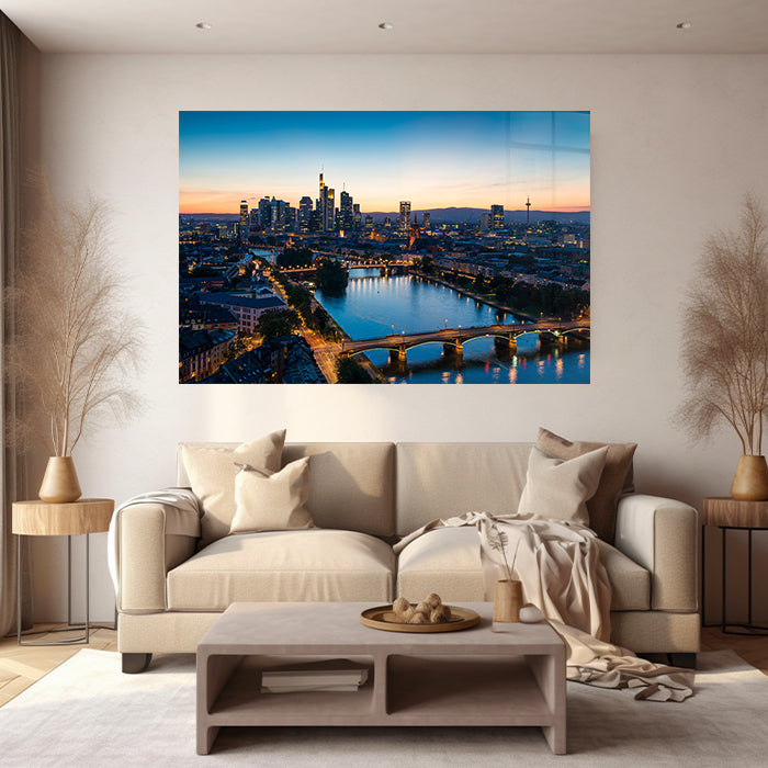 FRANKFURT SKYLINE - ACRYLGLAS