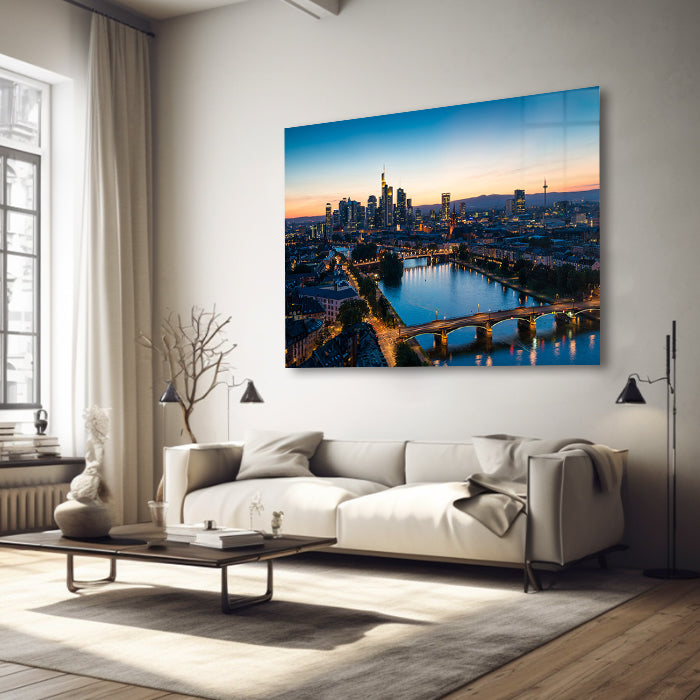 FRANKFURT SKYLINE - ACRYLGLAS