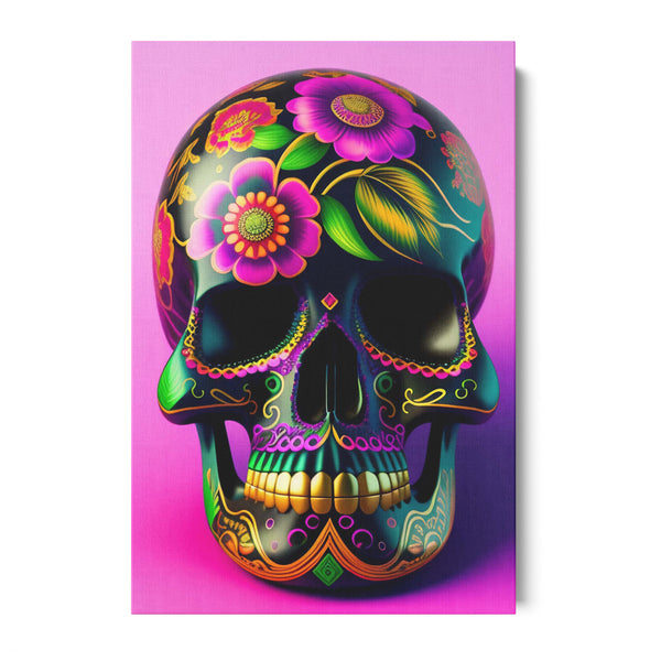 FLORAL SKULL