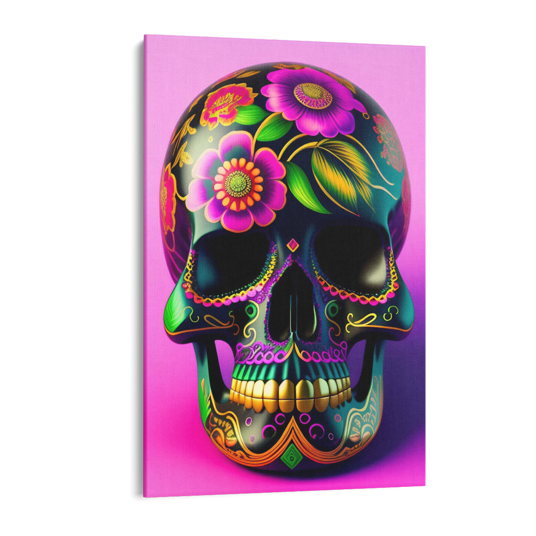 FLORAL SKULL