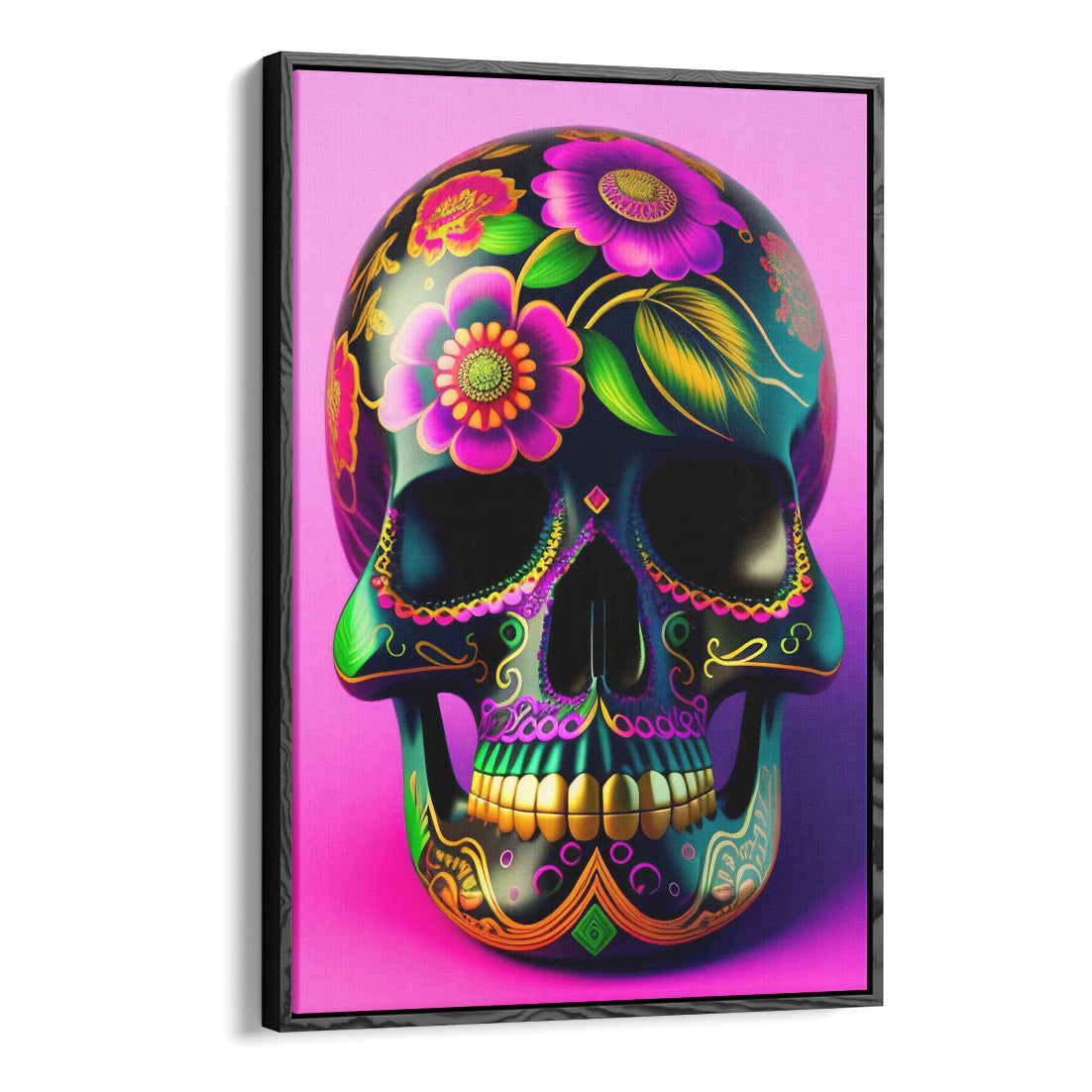 FLORAL SKULL