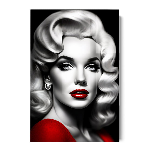 MARILYN RED LIPS - ACRYLGLAS