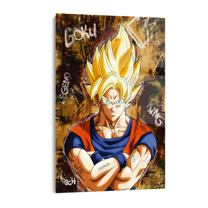 KING GOKU - ACRYLGLAS