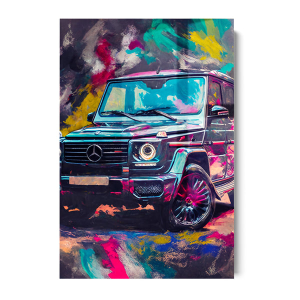 G-WAGON OF COLOR - ACRYLGLAS