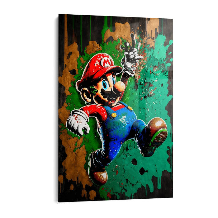 GREENSPLASH MARIO - ACRYLGLAS