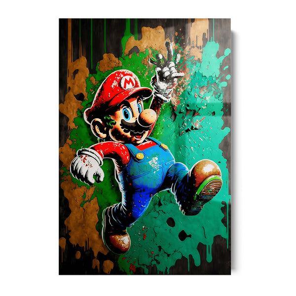 GREENSPLASH MARIO - ACRYLGLAS