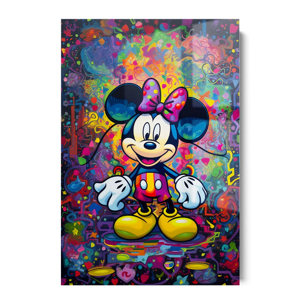 GIRLY MICKY - ACRYLGLAS