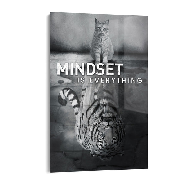 MINDSET IS EVERYTHING - ACRYLGLAS