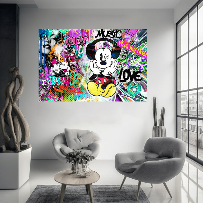 MICKEY MUSIC - ACRYLGLAS