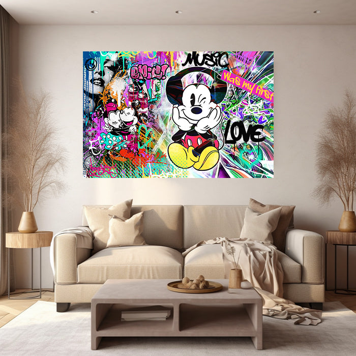 MICKEY MUSIC - ACRYLGLAS