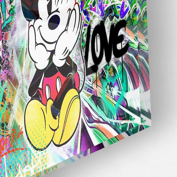 MICKEY MUSIC - ACRYLGLAS