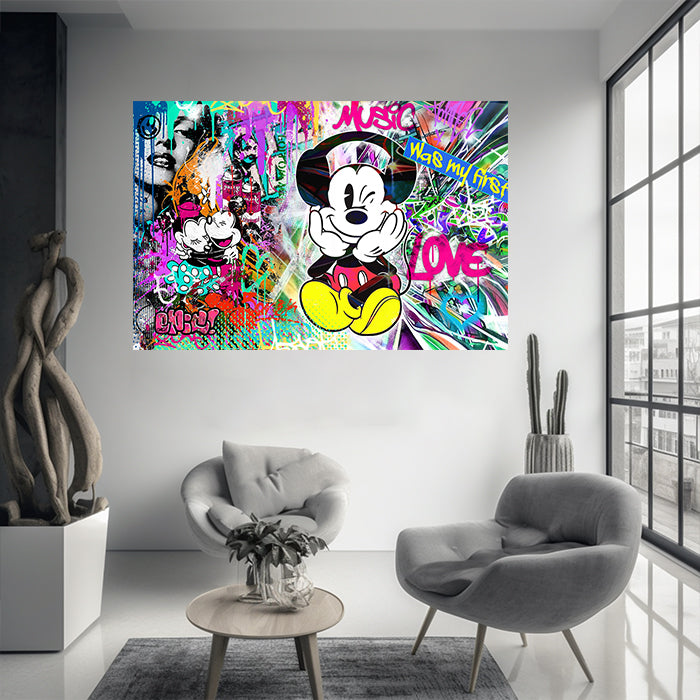 MICKEY MUSIC 2 - ACRYLGLAS