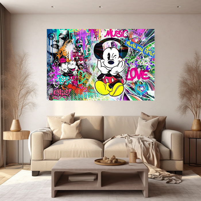 MICKEY MUSIC 2 - ACRYLGLAS