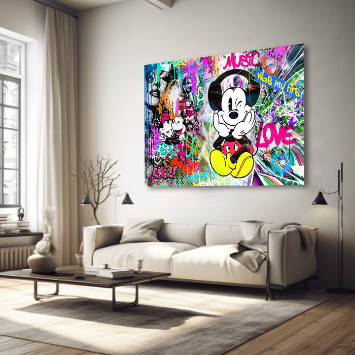 MICKEY MUSIC 2 - ACRYLGLAS