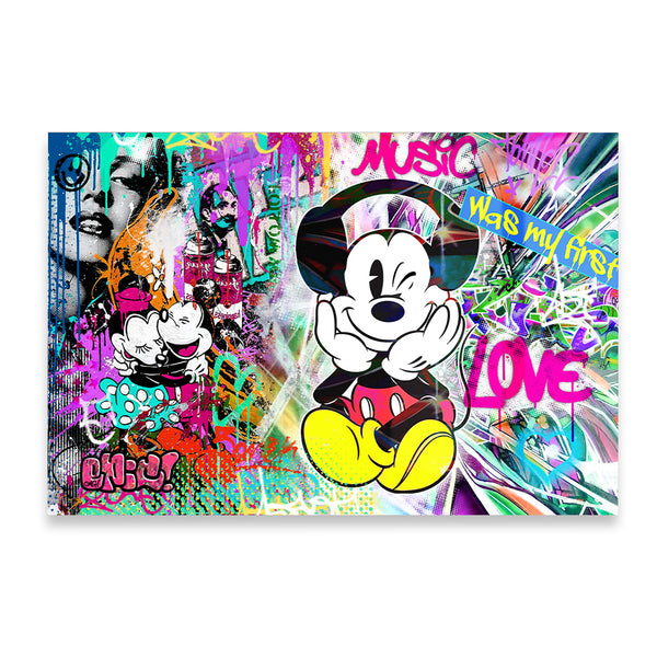 MICKEY MUSIC 2 - ACRYLGLAS